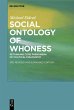 Social Ontology of Whoness (eBook, PDF) - Bild 1
