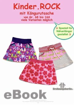 Cover Kinder.Rock Schnittmuster mit Kängurutasche für Gr. 68 bis 164 von firstloungeberlin (eBook, ePUB)