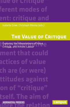 The Value of Critique (eBook, PDF)
