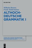 Althochdeutsche Grammatik I (eBook, PDF)