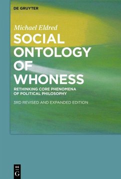 Cover Social Ontology of Whoness (eBook, ePUB)