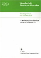 Cover 250 BUA-Stoffbericht: 4-Methoxybenzaldehyd