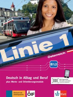 Cover Linie 1 - Kurs- und Übungsbuch B1.2, m. DVD-ROM / Linie 1, Ausgabe Österreich