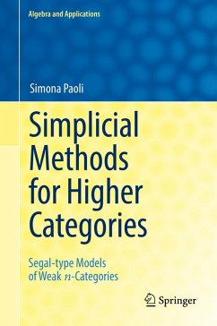 Simplicial Methods for Higher Categories - Paoli, Simona