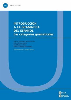 Introducción a la gramática del español : las categorías gramaticales