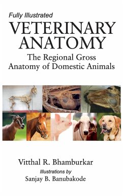 Cover Veterinary Anatomy: The Regional Gross Anatomy of the Domestic Animals: Fully Illustrated