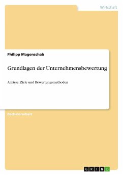 Grundlagen der Unternehmensbewertung