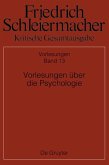 Vorlesungen über die Psychologie (eBook, PDF)