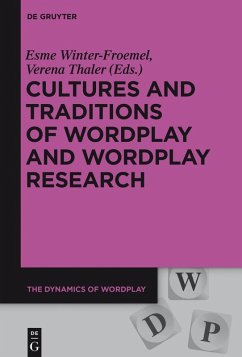 Cover Cultures and Traditions of Wordplay and Wordplay Research (eBook, ePUB)