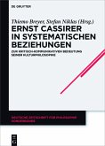 Ernst Cassirer in systematischen Beziehungen (eBook, PDF)