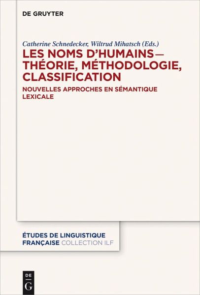 Les noms d'humains - théorie, méthodologie, classification (eBook, ePUB)