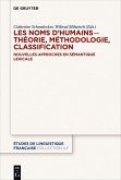 Les noms d'humains - théorie, méthodologie, classification (eBook, PDF)