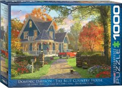 Eurographics 6000-0978 - Das blaue Landhaus von Dominic Davison , Puzzle, 1.000 Teile