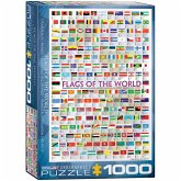 Eurographics 6000-0128 - Flaggen der Welt , Puzzle, 1.000 Teile Eurographics 6000-0128 - Flaggen der Welt , Puzzle, 1.000 Teile
