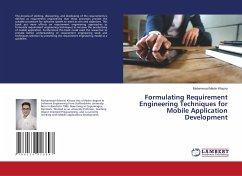 Formulating Requirement Engineering Techniques for Mobile Application Development