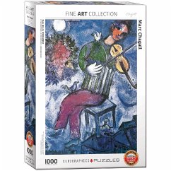 Eurographics 6000-0852 - Der blaue Geiger von Marc Chagall , Puzzle, 1.000 Teile