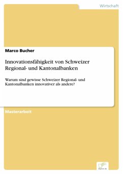 Cover Innovationsfähigkeit von Schweizer Regional- und Kantonalbanken (eBook, PDF)