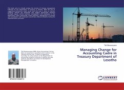 Managing Change for Accounting Cadre in Treasury Department of Lesotho