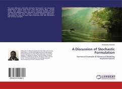 A Discussion of Stochastic Formulation - Adewole, Olukorede