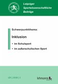 Leipziger Sportwissenschaftliche Beiträge (eBook, PDF)