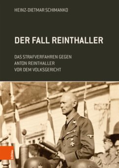 Der Fall Reinthaller - Heinz-Dietmar Schimanko,