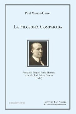 Cover La filosofía comparada