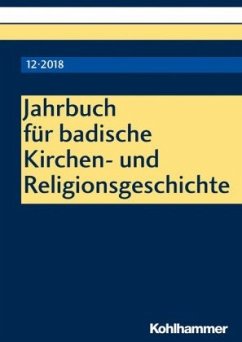 Jahrbuch für badische Kirchen- und Religionsgeschichte 2018 Cover Jahrbuch für badische Kirchen- und Religionsgeschichte 2018
