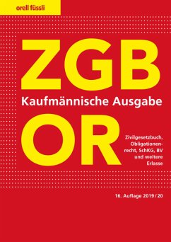 ZGB/OR Kaufmännische Ausgabe - Schneiter, Ernst J.