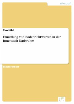 Ermittlung von Bodenrichtwerten in der Innenstadt Karlsruhes (eBook, PDF) - Hild, Tim