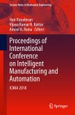 Proceedings of International Conference on Intelligent Manufacturing and Automation (eBook, PDF)