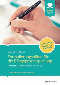 Formulierungshilfen für die Pflegeprozessplanung (eBook, PDF) - Hellmann, Stefanie