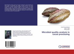 Microbial quality analysis in cocoa processing
