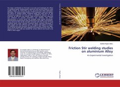 Friction Stir welding studies on aluminium Alloy