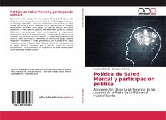 Política de Salud Mental y participación política