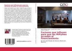 Factores que influyen para que las MiPymes accedan al financiamiento - Jiménez García, Carlos;Quiroz Galvez, Sergio;Grajeda G., Rebeca
