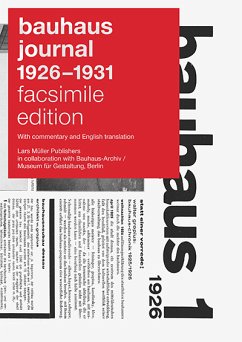 Cover bauhaus journal 1926 - 1931, 14 Teile