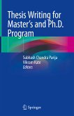 Thesis Writing for Master's and Ph.D. Program (eBook, PDF)
