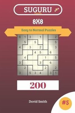 Suguru Puzzles - 200 Easy to Normal Puzzles 8x8 Vol.5 - Smith, David