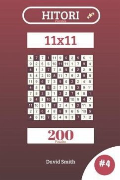 Hitori Puzzles - 200 Puzzles 11x11 Vol.4 - Smith, David