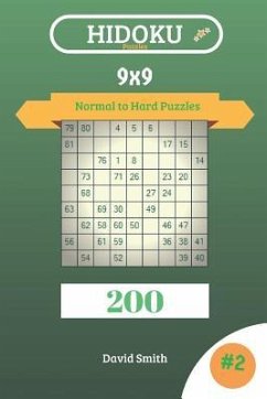 Hidoku Puzzles - 200 Normal to Hard Puzzles 9x9 Vol.2 - Smith, David