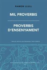 Mil proverbis. Proverbis d'ensenyament - Ramón Llull - Beato -, Beato