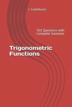 Trigonometric Functions: 501 Questions with Complete Solutions - Castelluzzo, L.