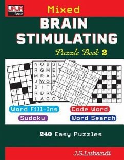 Mixed BRAIN STIMULATING Puzzle Book 2 - Jaja Books; Lubandi, J. S.