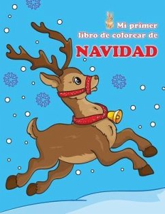 Mi primer libro de colorear de Navidad - Conejito, Carlitos