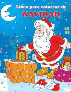 Libro para colorear de Navidad: Las Aventuras de Papá Noel - Conejito, Carlitos