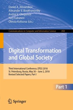 Cover Digital Transformation and Global Society (eBook, PDF)