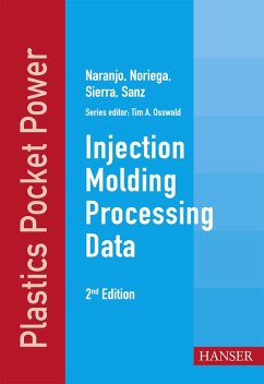 Injection Molding Processing Data (eBook, PDF) - Naranjo C., Alberto; Noriega E., María del Pilar; Sierra M., Juan Diego; Sanz, Juan Rodrigo