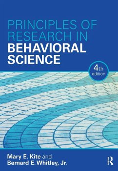 Principles of Research in Behavioral Science - Whitley, Bernard E; Kite, Mary E