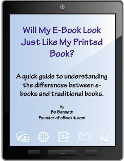 Cover Will My e-Book Look Just Like My Printed Book? (eBook, ePUB)