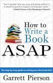 How To Write A Book ASAP (eBook, ePUB)